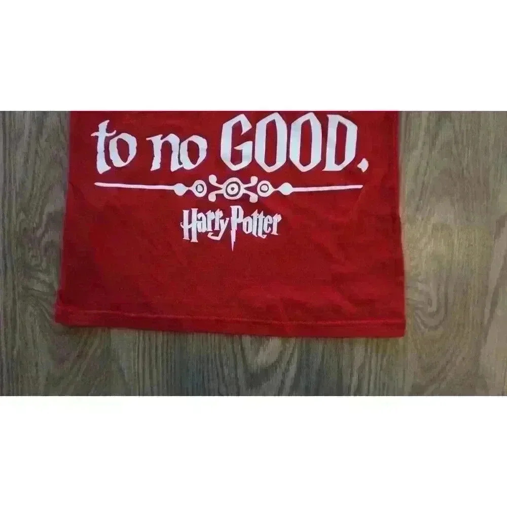 Harry Potter Women's Red "I Solemnly Swear" Short Sleeve Graphic T-Shirt, Size S - Picture 2 of 9